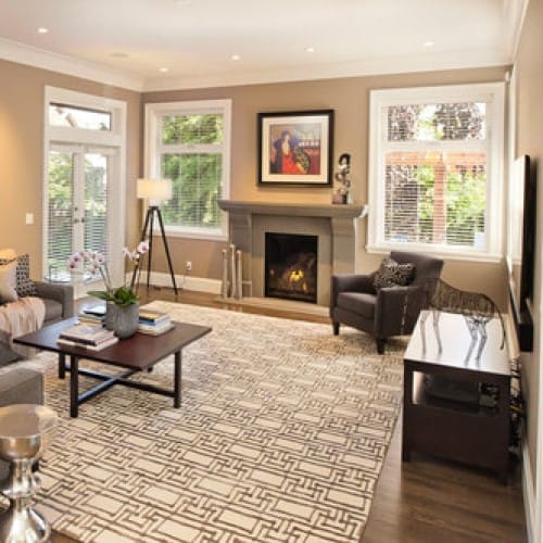 Mantel: Regal 60 Standard Concrete Fireplace Mantel preview 1