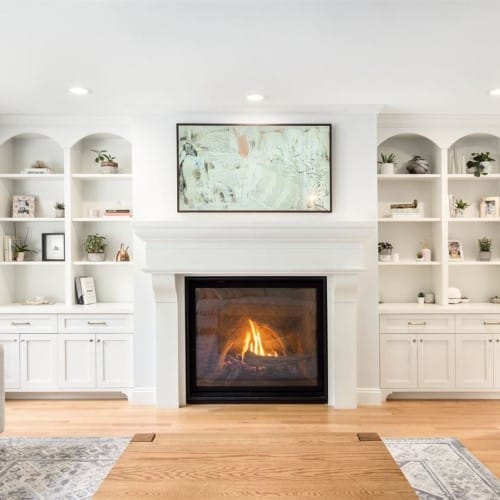 Mantel: Torino 72 Concrete Fireplace Mantel preview 1