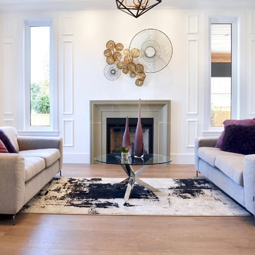 Mantel: Bowen Three Sided Concrete Fireplace Mantel preview 2
