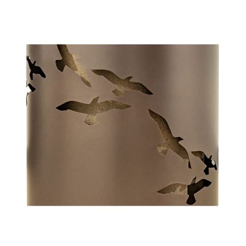 Nature Collection: 33 Gallon Bird Flock Trash Receptacle preview 3
