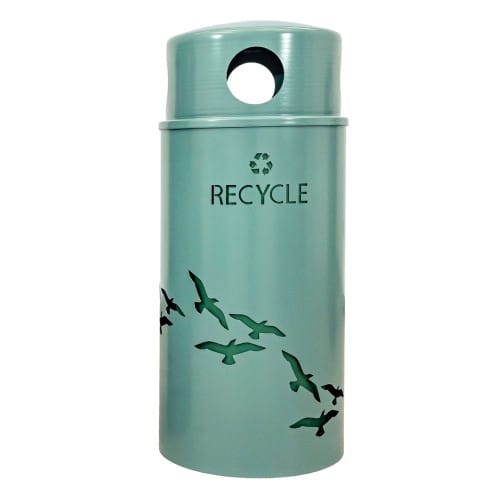 Nature Collection: 33 Gallon Bird Flock Recycling Receptacle preview 1