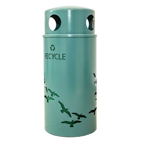 Nature Collection: 33 Gallon Bird Flock Recycling Receptacle preview 5