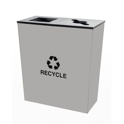 Metro Collection Two-Stream Receptacle - 36 Gallon preview 6