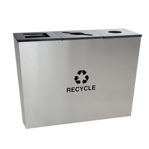 Metro Collection Three-Stream Receptacle - 54 Gallon preview 3
