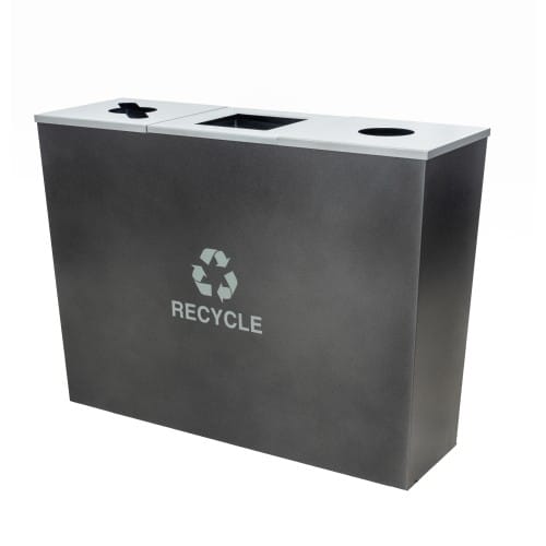 Metro Collection Three-Stream Receptacle - 54 Gallon preview 4