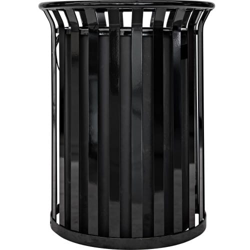 Streetscape Collection Outdoor Trash Receptacle - 37 Gallon preview 6