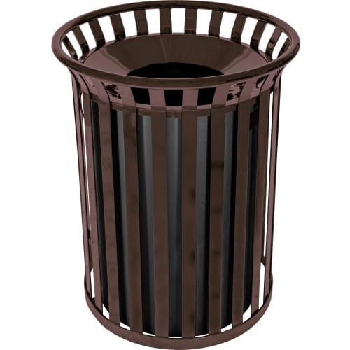 Streetscape Collection Outdoor Trash Receptacle - 37 Gallon preview 1