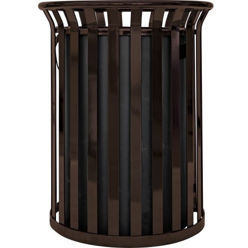 Streetscape Collection Outdoor Trash Receptacle - 37 Gallon preview 4