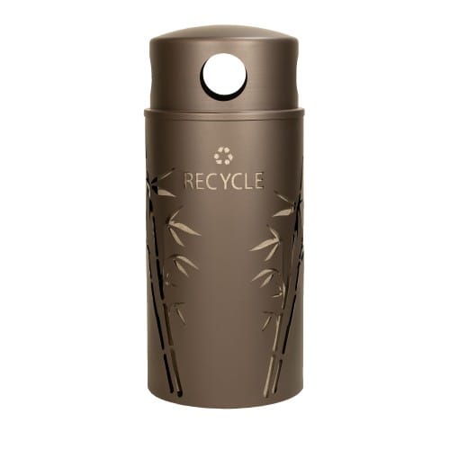 Nature Collection Bamboo Recycling Receptacle - 33 Gallon preview 1