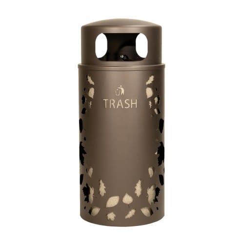 Nature Collection Leaves Waste Receptacle - 33 Gallon preview 1