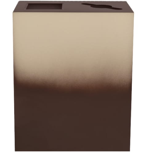 Gradience Collection: 36 Gallon, Dual Stream, Indoor Receptacle (RC-GRD2) preview 6
