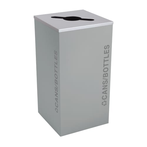 Black Tie Series: Square Gallon Waste Receptacle preview 1