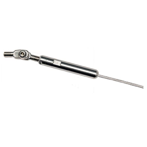 Cable Railing Hardware for Metal Posts — Adjust-a-Body® with Threaded Eye