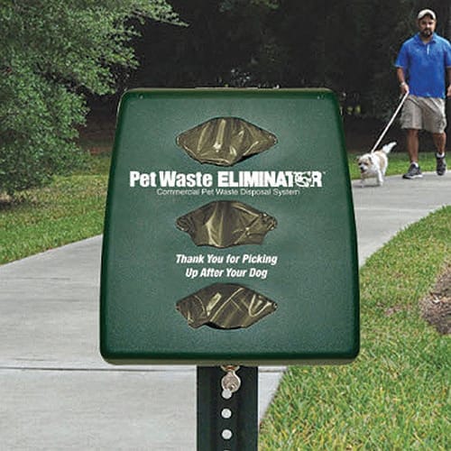 Plastic Pet Waste Eliminator Station - Compact