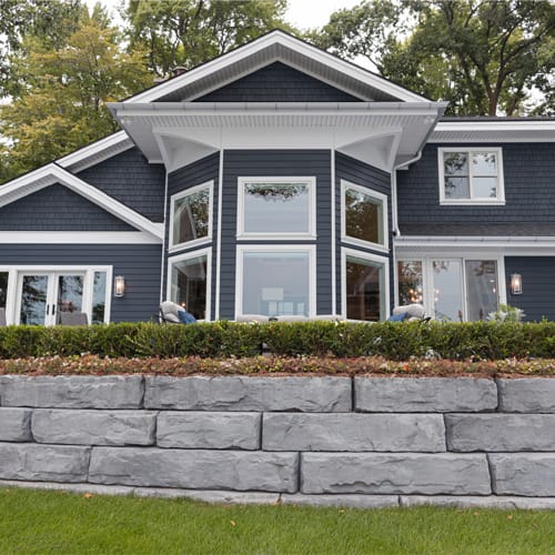 Grand Ledge Retaining Wall