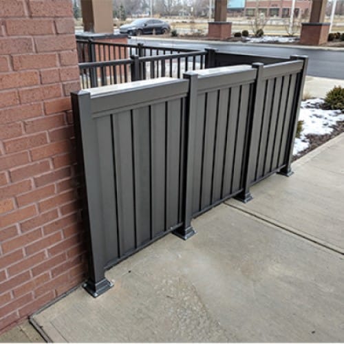Series 7V Privacy Panel Fence System preview 1