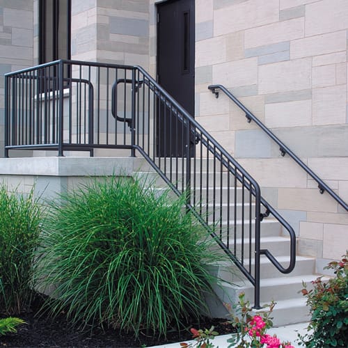 Series 5P Aluminum Pipe Picket Railing preview 3