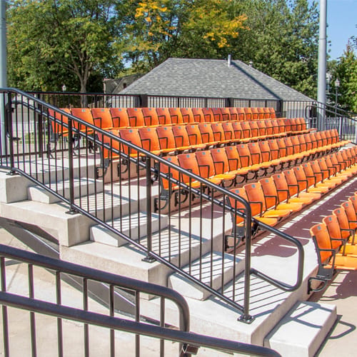 Series 5P Aluminum Pipe Picket Railing preview 4