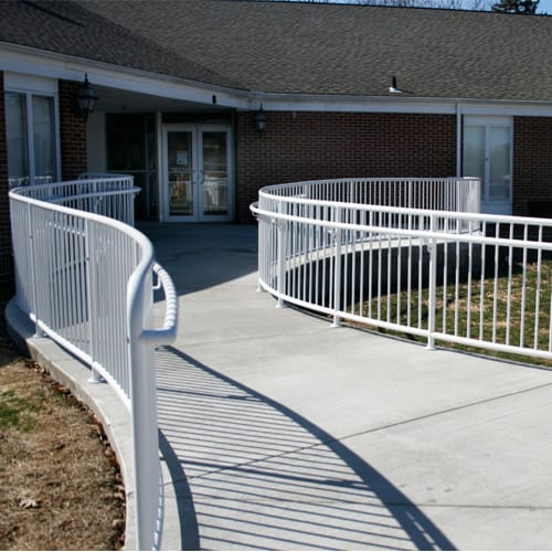 Series 5P Aluminum Pipe Picket Railing preview 5