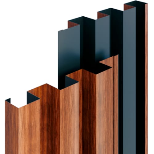 Metal Craft Folded Wall