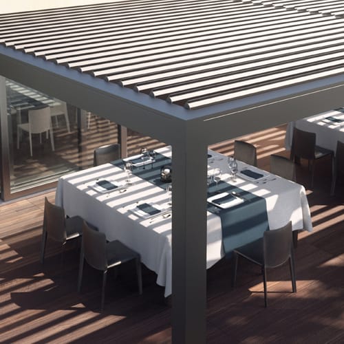 Pergola® Adjustable Motorized Louvered Structures for Residences, Restaurants & Hotels  preview 2