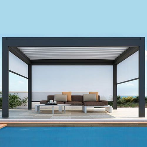 Nomo & Rialto Pergola® Retractable Fabric Roofs For Residences, Restaurants & Hotels preview 4