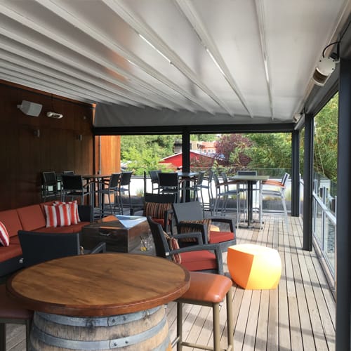Level Pergola® Retractable Fabric Roofs For Residences, Restaurants & Hotels preview 1