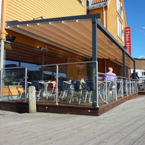 Level Pergola® Retractable Fabric Roofs For Residences, Restaurants & Hotels preview 4