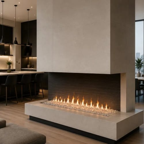 BLAZE Panoramic Open Gas Fireplace Series preview 2