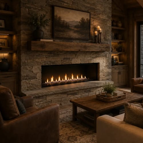 BLAZE Single Sided Open Gas Fireplace Series preview 4