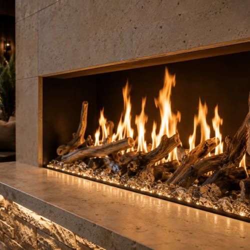 BLAZE Single Sided Open Gas Fireplace Series preview 7
