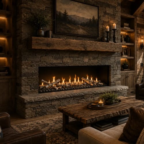 BLAZE Single Sided Open Gas Fireplace Series preview 8