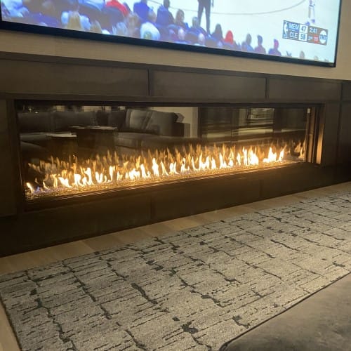 Single Sided Gas Fireplaces