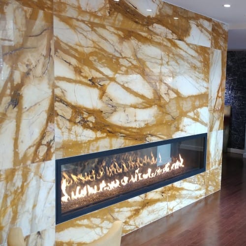 See-Through Gas Fireplaces