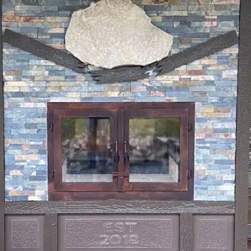 Indoor/Outdoor Wood Burning Fireplaces preview 3