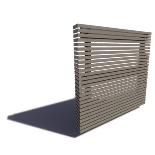 preview of Horizontal Screens: Hollywood Wall System (Corner)