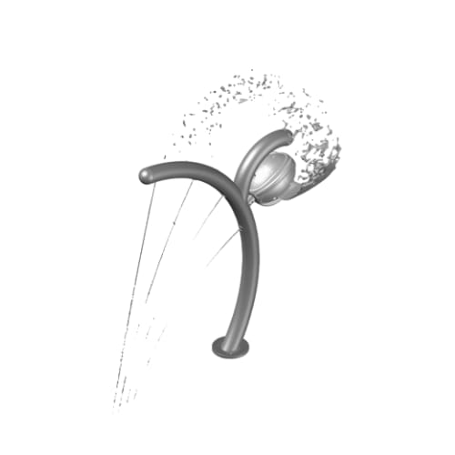 Freestanding Play Features: Poi Spinner