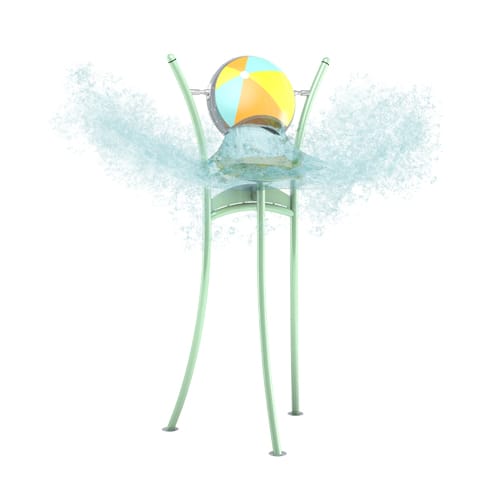 Freestanding Play Features: Beach Ball Soakers