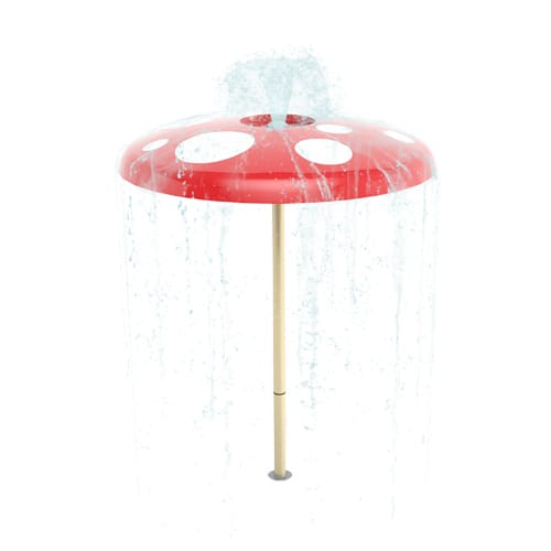 Freestanding Play Features: Rain Cap with Polka Dots  preview 1