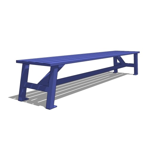 Breakwater Series Flat Bench