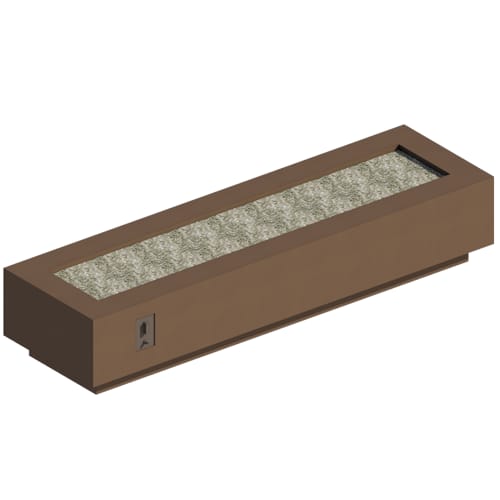 Cove Linear Gas Fire Pit Table 84" (CVL-84NG)