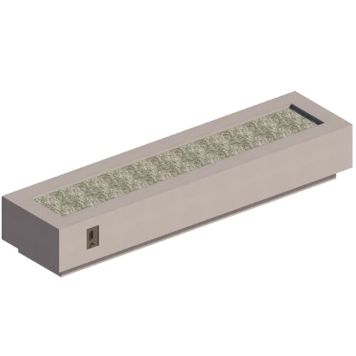 Cove Linear Gas Fire Pit Table 96" (CVL-96NG)
