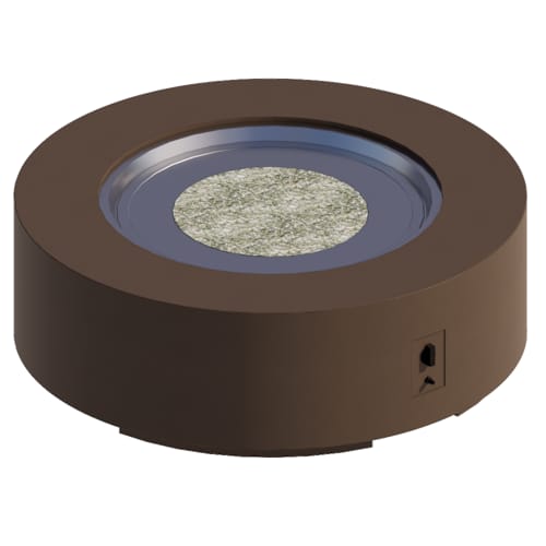 Cove Round Gas Fire Pit Table 48" (CVC-48NG)