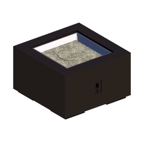 Cove Square Gas Fire Pit Table 36" (CVS-36NG)