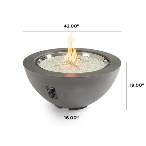 Cove 42" Bowl Gas Fire Pit preview 13