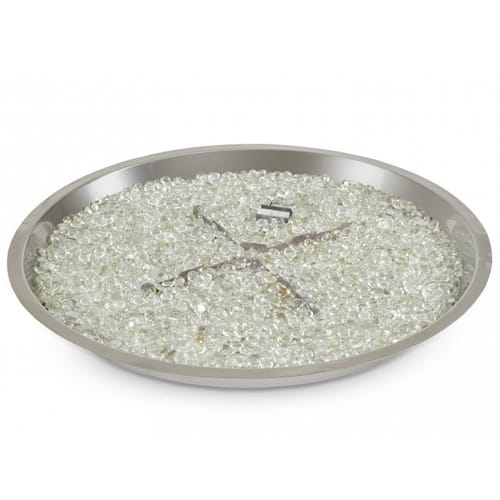 Round Crystal Fire Plus Gas Burner For Commercial Or Residential Applications preview 1