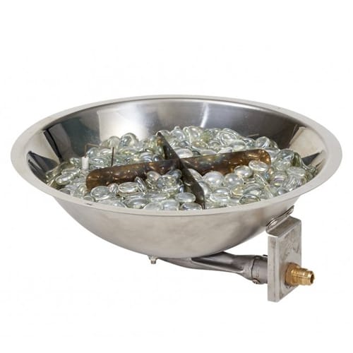 Round Crystal Fire Plus Gas Burner For Commercial Or Residential Applications preview 3