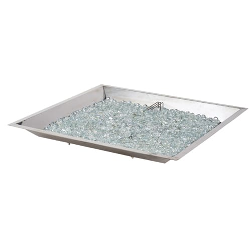 24” x 24” Square Crystal Fire Plus Gas Burner preview 1