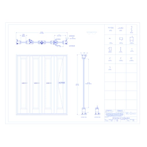 Bifold Door: BF1199A (3-1)