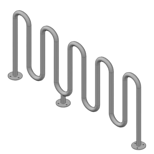 (850100) M-Rack, 5-Hump, Surface Mount 